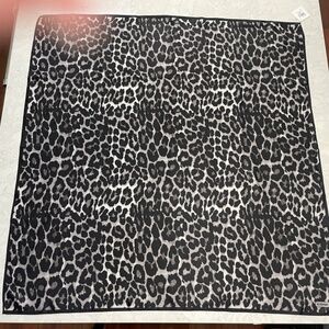 NWT Coach Leapard Print Silk Scarf 36x36" ($120)